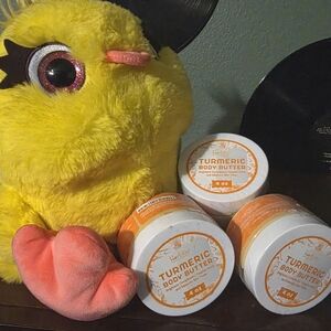 Turmeric Body Butter Moisturizer (Orange) - Nourishing Kids Skin Cream